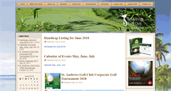Desktop Screenshot of golftrinidad.com